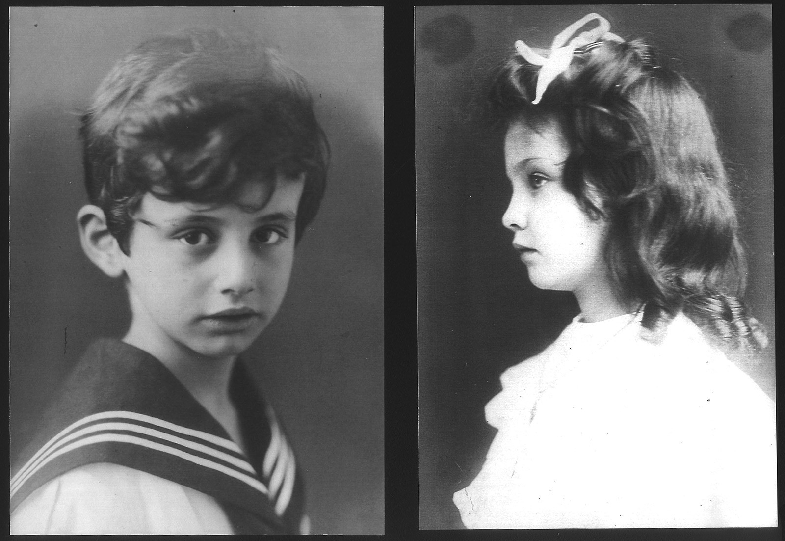 Eleonora with her brother Francesco von Mendelssohn, © Private collection.